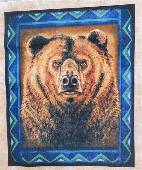 100% Cotton Quilting Fabric Stunning American Wild Wildlife | Etsy