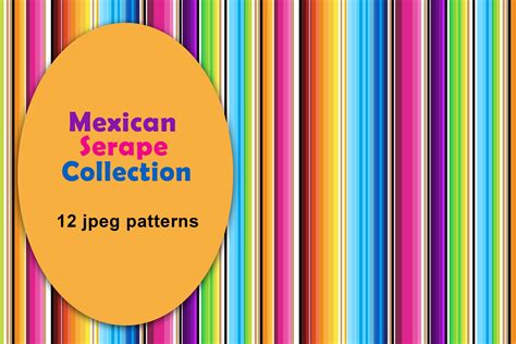 Mexican Serape Seamless Patterns | Graphic Patterns ~ Creative Market