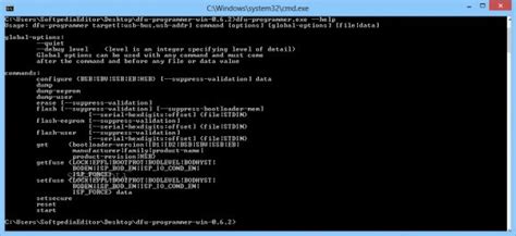 dfu-programmer 0.6.2 - Download, Screenshots