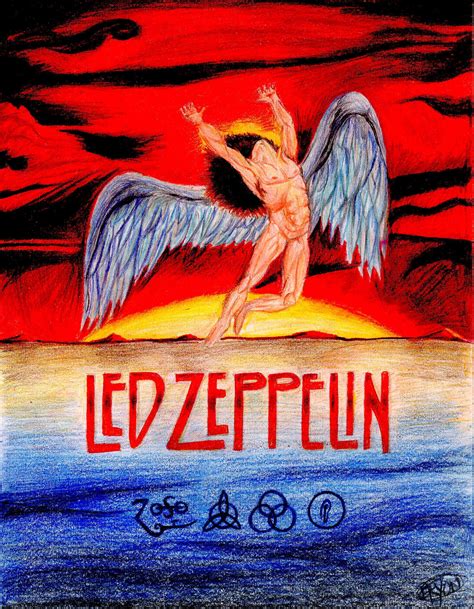 Led Zeppelin Angel Album Cover