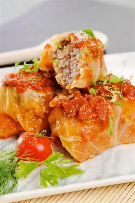 Stuffed Cabbage Rolls Sarma Recipe - Cooking The Globe