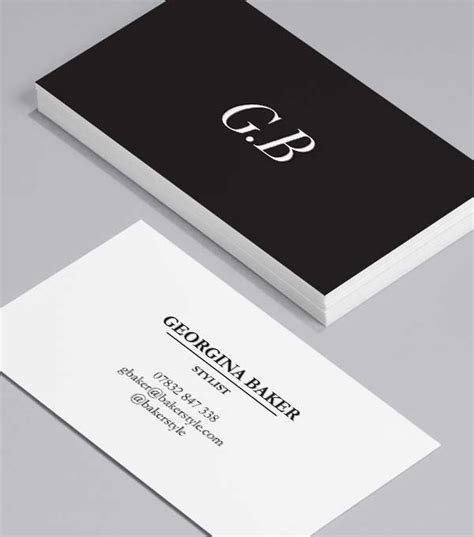 Business Card Layout Template