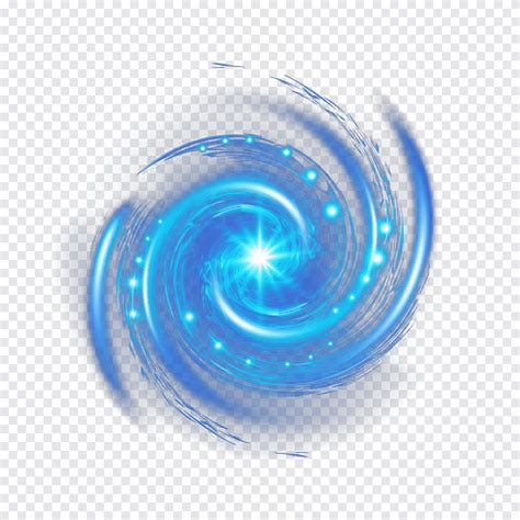 Hand painted blue spiral galaxy, blue, spiral galaxy png | PNGEgg