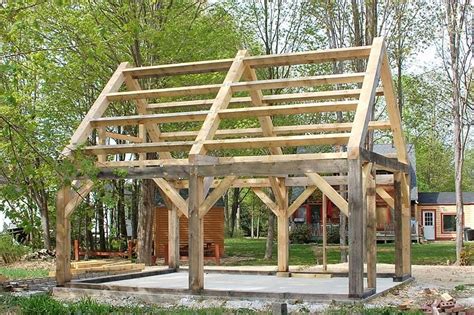 46+ Timber Frame Cabin Plans Free