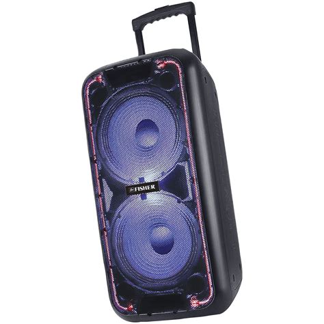 Fisher Portable Bluetooth Speaker, Black, FBX2109 - Walmart.com