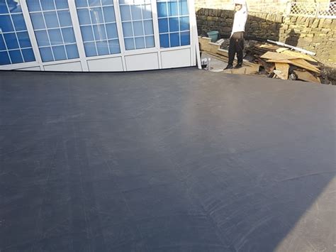 Finished Flat Roof Membrane | Installation Images | Permaroof Wakefield