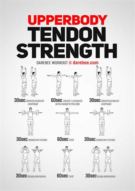 Upperbody Tendon Strength Workout | Strength workout, Upper body strength workout, Dryland workout