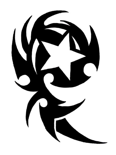 Tattoo Tribal Star - ClipArt Best