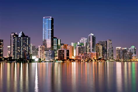 Miami Skyline Wallpapers - Wallpaper Cave