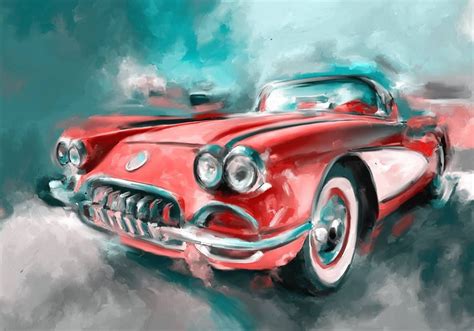 20+ Car Painting Drawing | ArfaanMahrianne