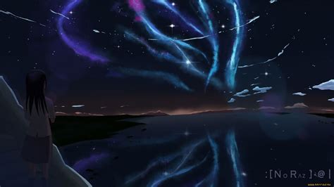 anime wallpaper sky stars | Anime scenery, Anime wallpaper, Sky