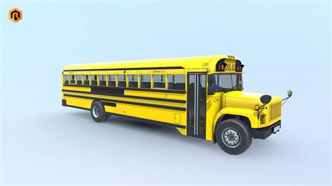 School Bus 3D Model | ubicaciondepersonas.cdmx.gob.mx