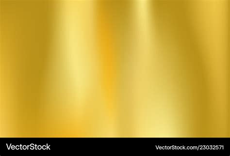 Gold foil background golden metal holographic Vector Image