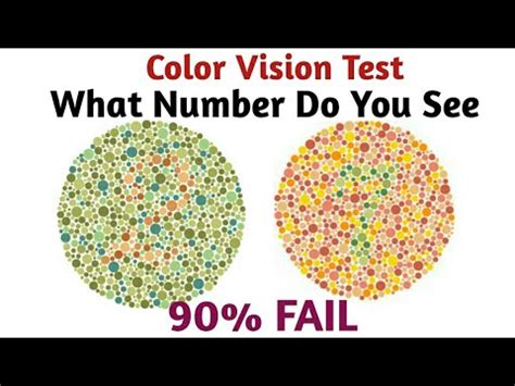 Eye Exam Color Vision Test