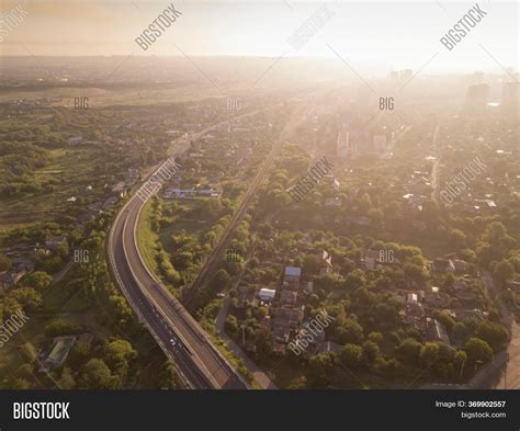 Aerial View Road City Image & Photo (Free Trial) | Bigstock