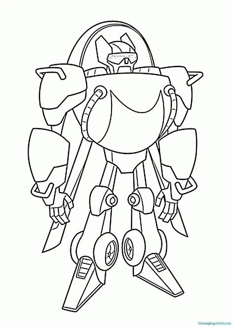 Rescue Bots Bumblebee Coloring Pages