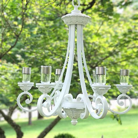 Solar light chandelier – Artofit