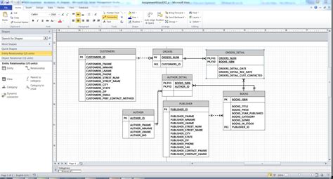 Visio Er Diagram Stencil Download | ERModelExample.com