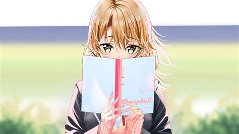 Anime Girl Reading Book Wallpapers - Wallpaper Cave