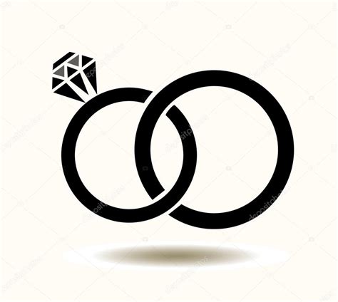 Wedding Rings Vector — Stock Vector © lilac-design #116094208