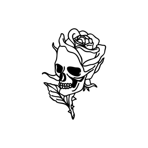 Skull Tattoo Basic - Viraltattoo