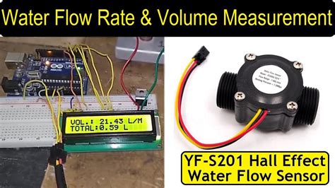 Water Flow Sensor: Pinout Interfacing With Arduino Measure