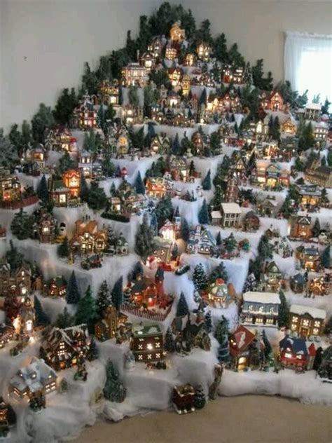 CHRISTMAS DECOR IDEAS AND NOSTALGIA | Christmas village display, Christmas tree village, Diy ...