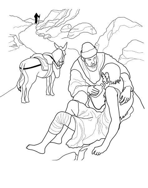 Good Samaritan Coloring Pages - Best Coloring Pages For Kids