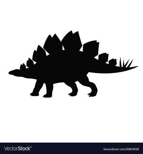 Stegosaurus Silhouette