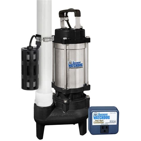 Basement Watchdog 1-HP Stainless Steel Submersible Sump Pump at Lowes.com