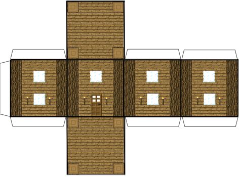 6 Best Images of Printable Minecraft Villager Houses - Minecraft House Blueprints, Minecraft ...