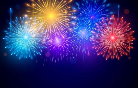 Colorful Firework Background 2475549 Vector Art at Vecteezy