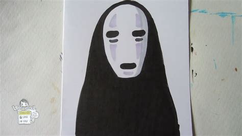 Spirited Away No Face Drawing