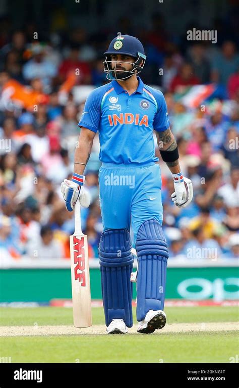 Virat Kohli of India batting during the ICC Champions Trophy 2017 match between India and South ...