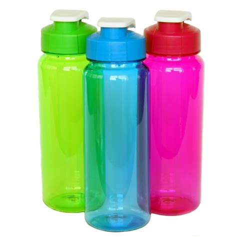 Wholesale Flip Top Plastic Water Bottle - 21 oz (SKU 1171667) DollarDays