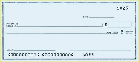 Free Printable Checks Template Of 7 Blank Check Templates for Microsoft Word Website ...