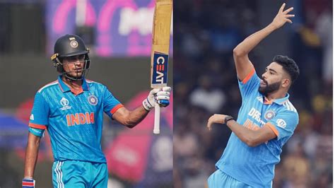 ICC World Cup 2023: Indians Dominate ICC Rankings, Shubman Gill & Mohammed Siraj in 1st Place