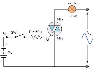 Triac Tutorial and Triac Switching Circuits