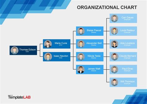 41 Organizational Chart Templates (Word, Excel, PowerPoint, PSD)