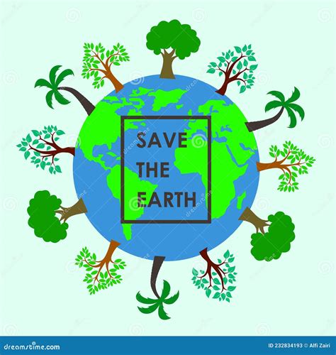 Posters On Save Environment With Slogan