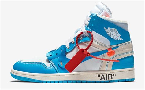 UNC Off-White Air Jordan 1 Release Date - Sneaker Bar Detroit