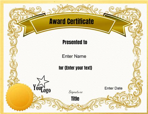 Free Printable Certificates Templates