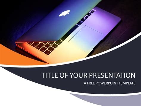 Technology and Computers PowerPoint Template - PresentationGO.com