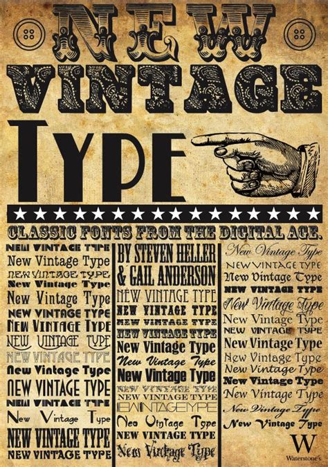 17 Vintage Poster Fonts Images - Industrial Revolution Graphic Design, Vintage Graphic Font and ...