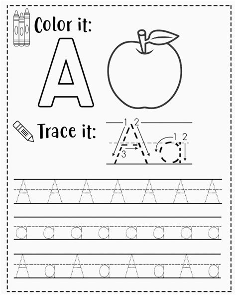 FREE Alphabet Tracing Worksheets for Preschoolers