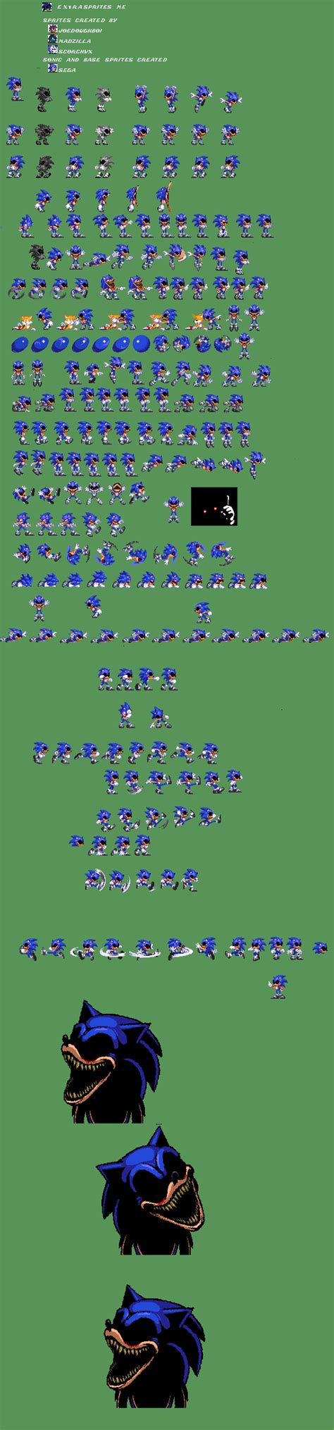 sonic exe sprites by sdodn on DeviantArt