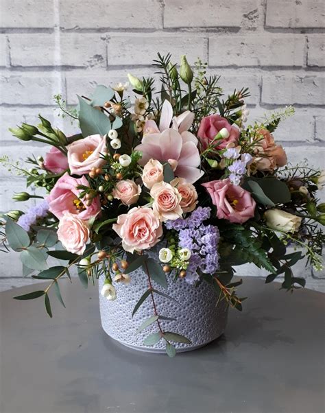 Sweet Lilac Arrangement The Flower Bowl Florist Sheffield