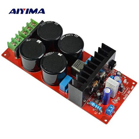 Aiyima New Design Assembled IRS2092 Mono Class D Audio Power Amplifier Board with Dual ...