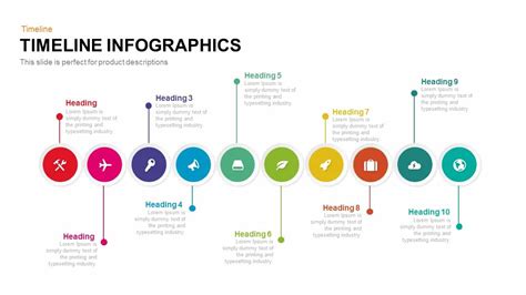 Timeline Infographic PowerPoint Template and Keynote Slide