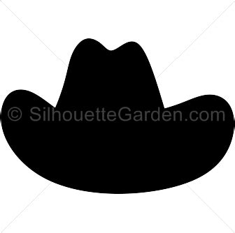 Cowboy Hat Silhouette Png